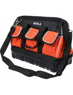 YATO TORBA NARZĘDZIOWA 16" Z GUMOWYM DNEM 15 KIESZENI