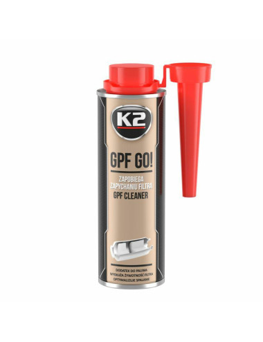 K2 DODATEK DO PALIWA (BENZYNY) ZAPOBIEGA ZAPYCHANIU FILTRA GPF 250ML