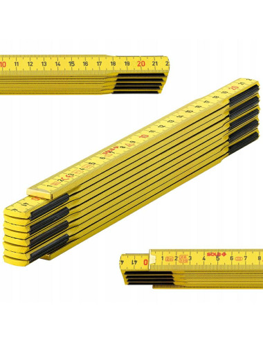 SOLA MIARA SKŁADANA DREWNIANA 2m HG 2 10