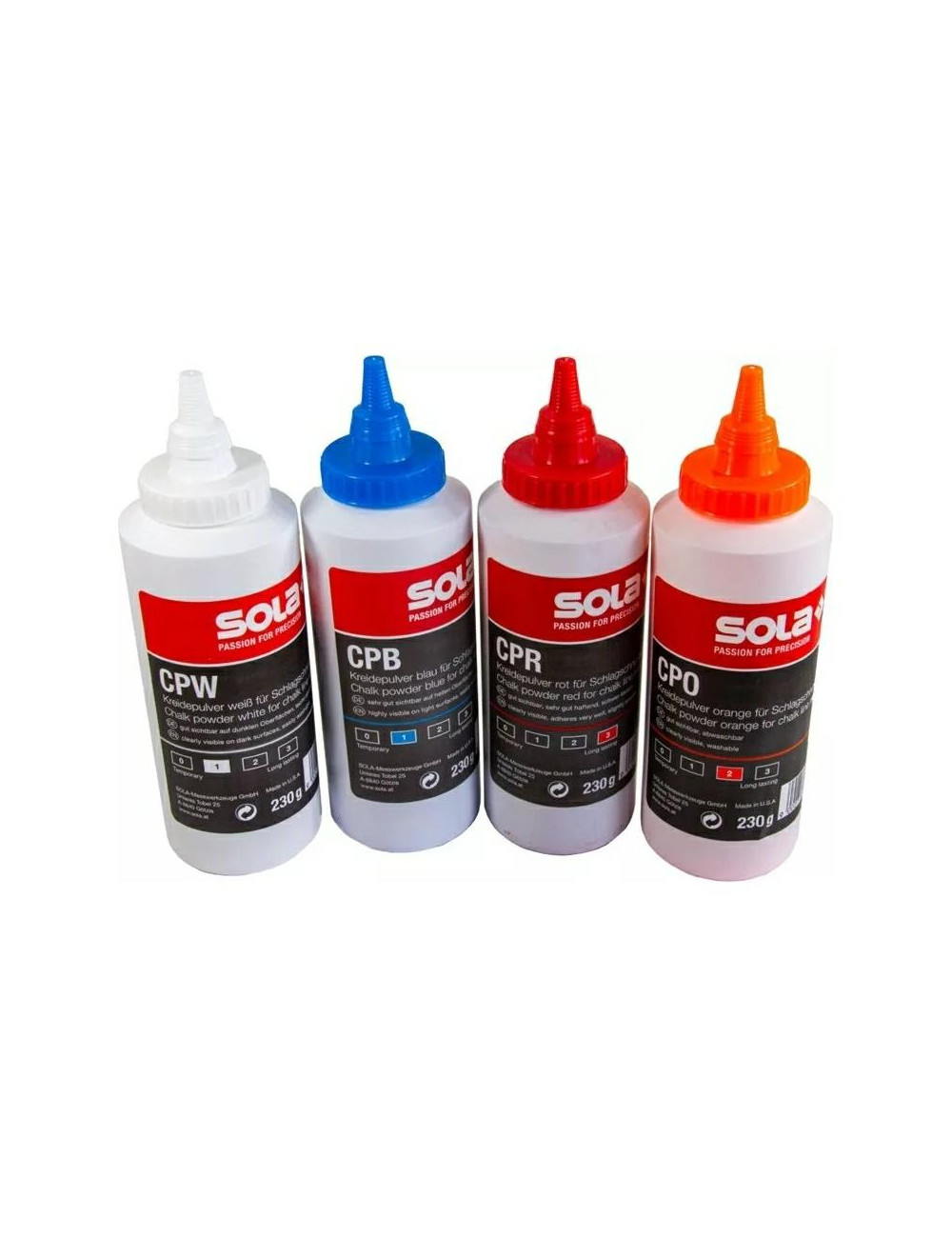 SOLA KREDA W PROSZKU CPR 230 CZERWONA 230g