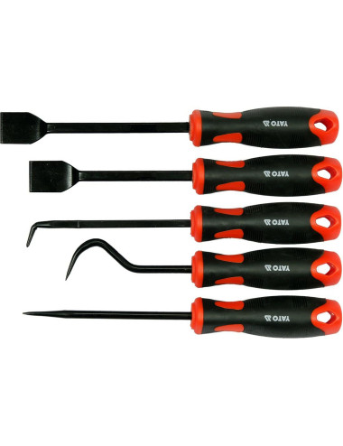 YATO HACZYKI I SKROBAKI Z RĘKOJEŚCIĄ 5el.