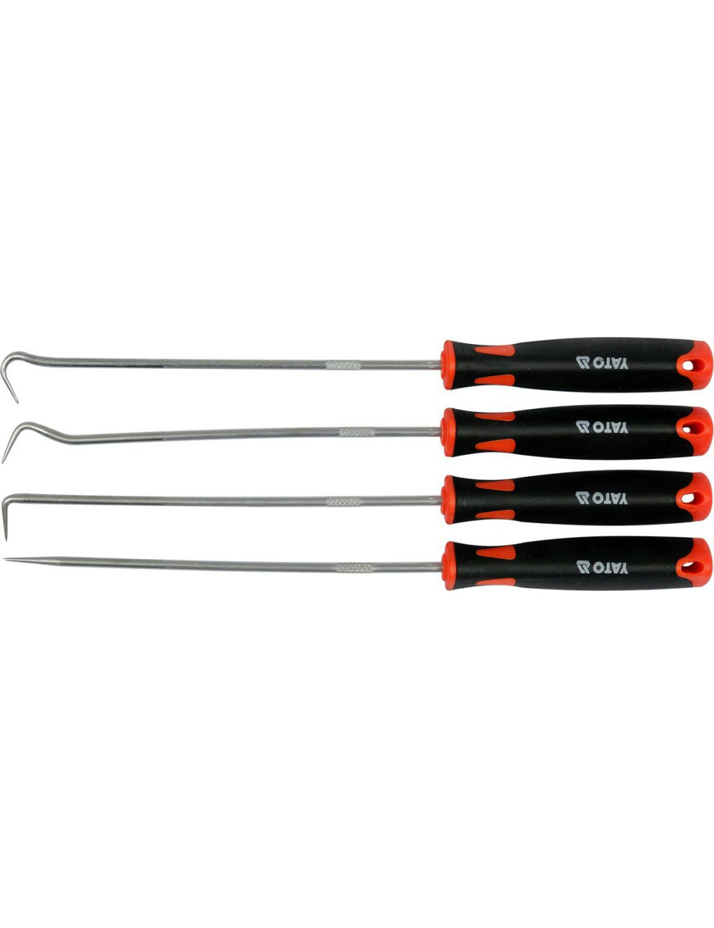 YATO HACZYKI DŁUGIE Z RĘKOJEŚCIĄ 4el.