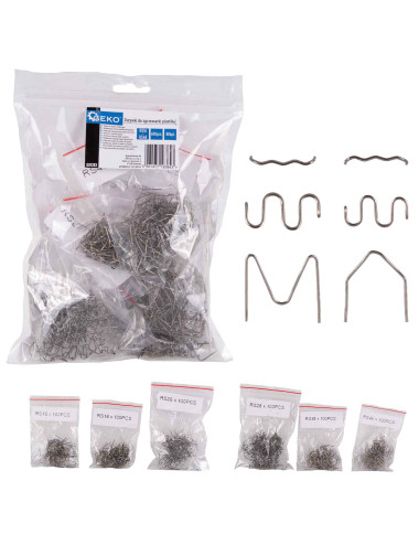 ZSZYWKI DO ZGRZEWARKI RS16-RS46 600szt. GEKO