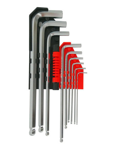 AWTOOLS IMBUS 9szt KULA 1,5-10 BLACK LINE