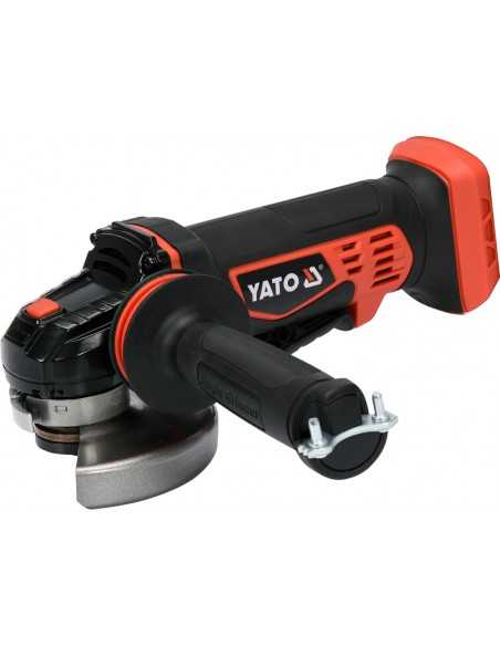 YATO SZLIFIERKA KĄTOWA 18V LI-ION BEZ AKUMULATORA I ŁADOWARKI YT-82827