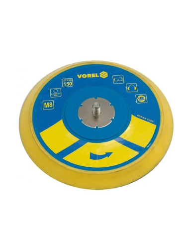 VOREL DYSK 150mm DO SZLIFIERKI PNEUMATYCZNEJ M8