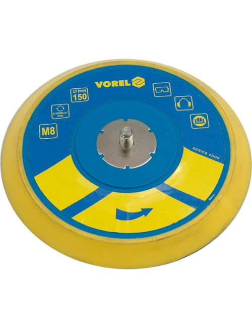 VOREL DYSK 150mm DO SZLIFIERKI PNEUMATYCZNEJ M8