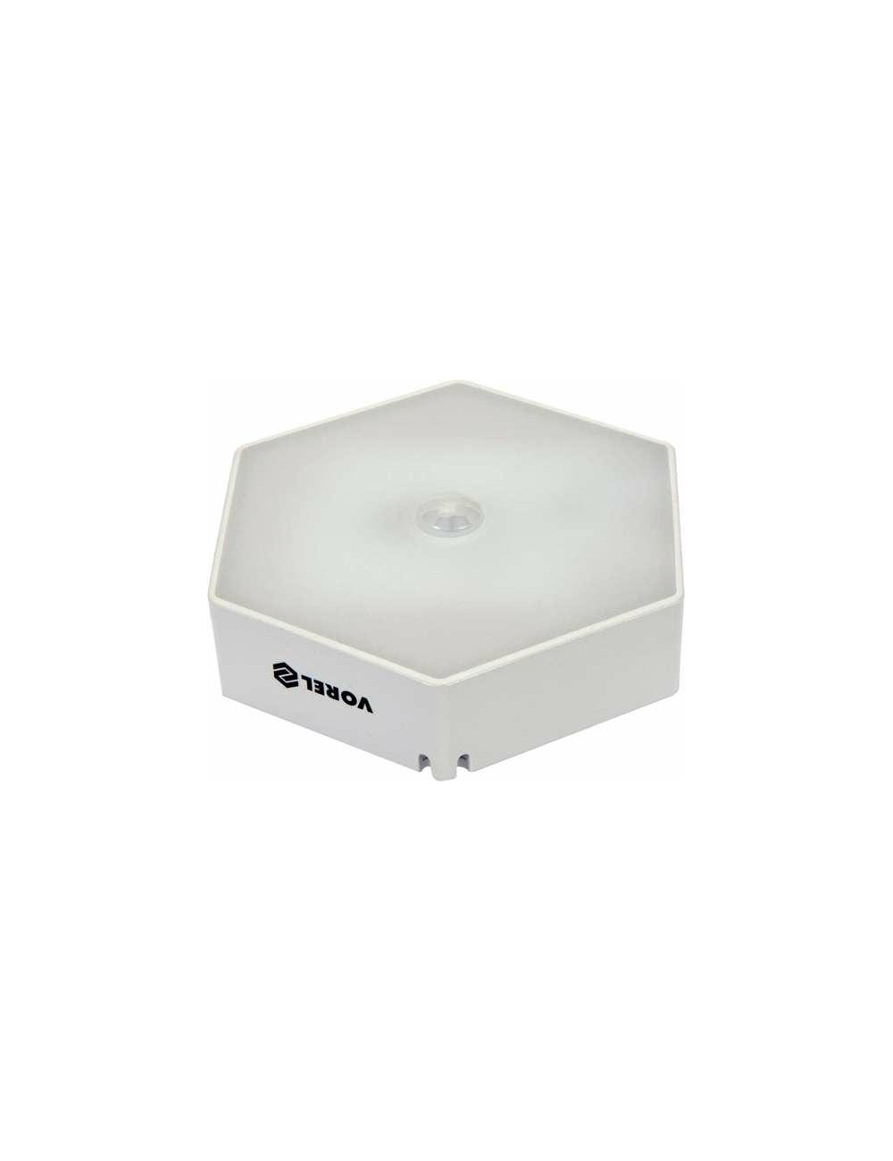 VOREL LAMPKA NOCNA 50 lm CZUJNIK RUCHU ZMIERZCHU AKUMULATOROWA