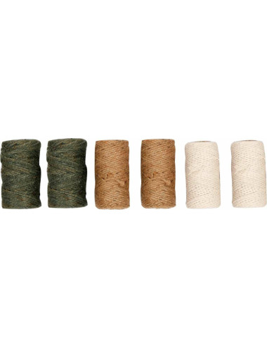 FLO ZESTAW SZNURKÓW 6cz.