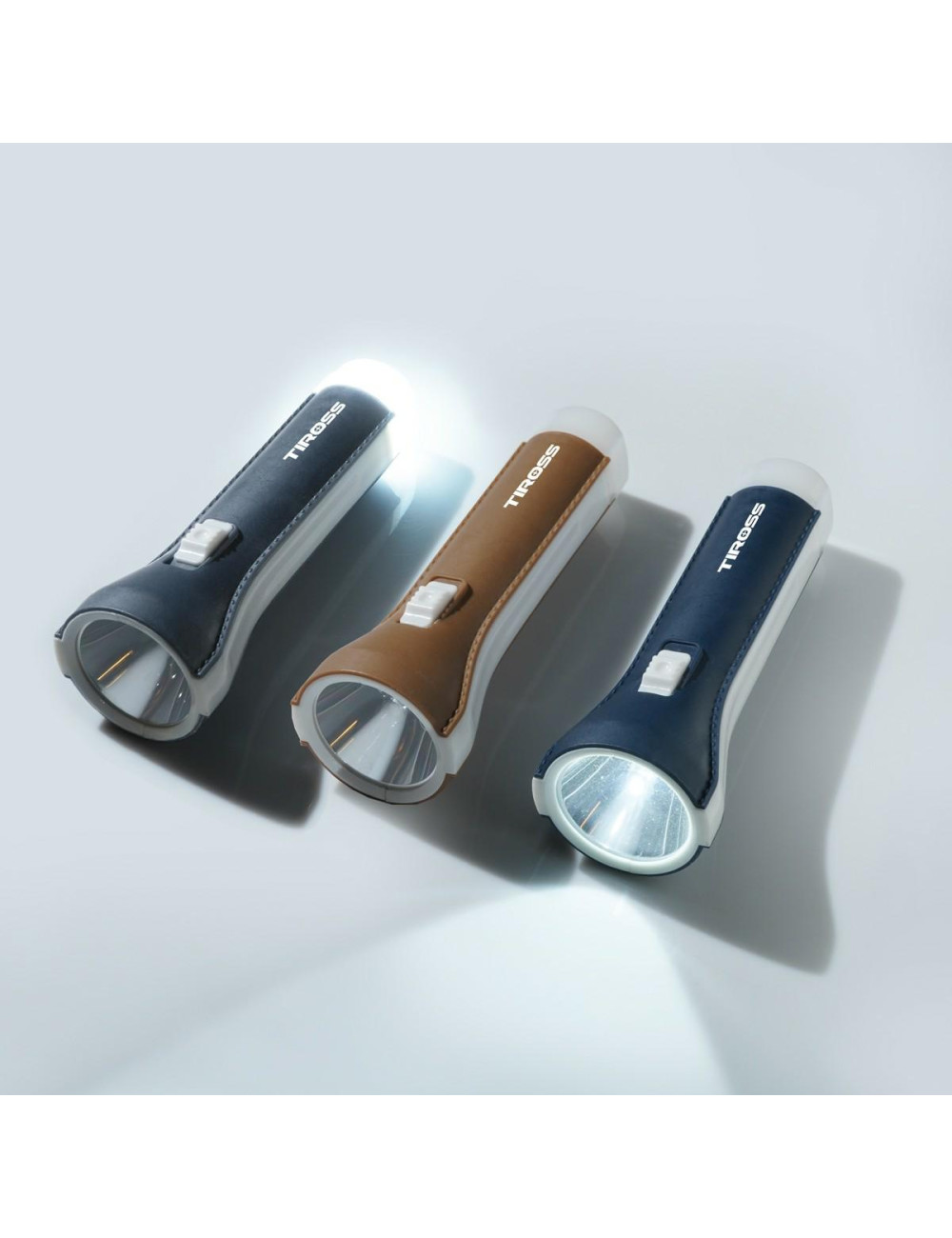 TIROSS LATARKA NA BATERIE AA 1W LED 60lm+1 LED 35lm