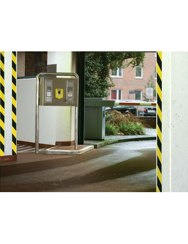 TESA TAŚMA SIGNAL BIAŁO-CZERWONA 66m50mm