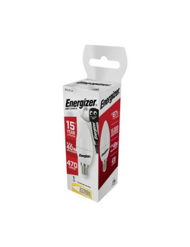 ENERGIZER ŻARÓWKA CANDLE 4,2W 40W E14 470LM BARWA CIEPŁA