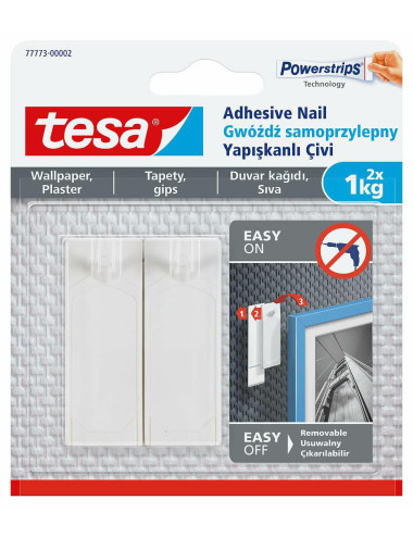TESA GWÓŹDŹ SAMOPRZYLEPNY DO TAPET 1KG