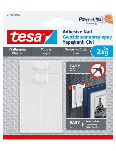 TESA GWÓŹDŹ SAMOPRZYLEPNY DO TAPET 2KG