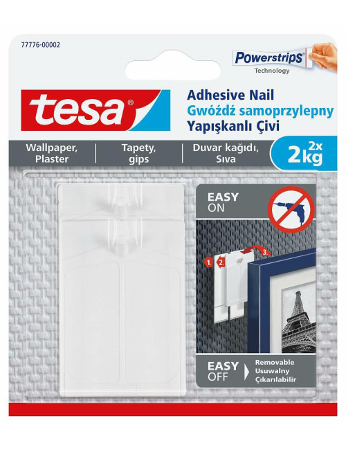 TESA GWÓŹDŹ SAMOPRZYLEPNY DO TAPET 2KG