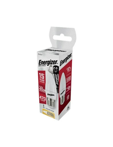 ENERGIZER ŻARÓWKA CANDLE 4,2W 40W E27 470LM BARWA CIEPŁA