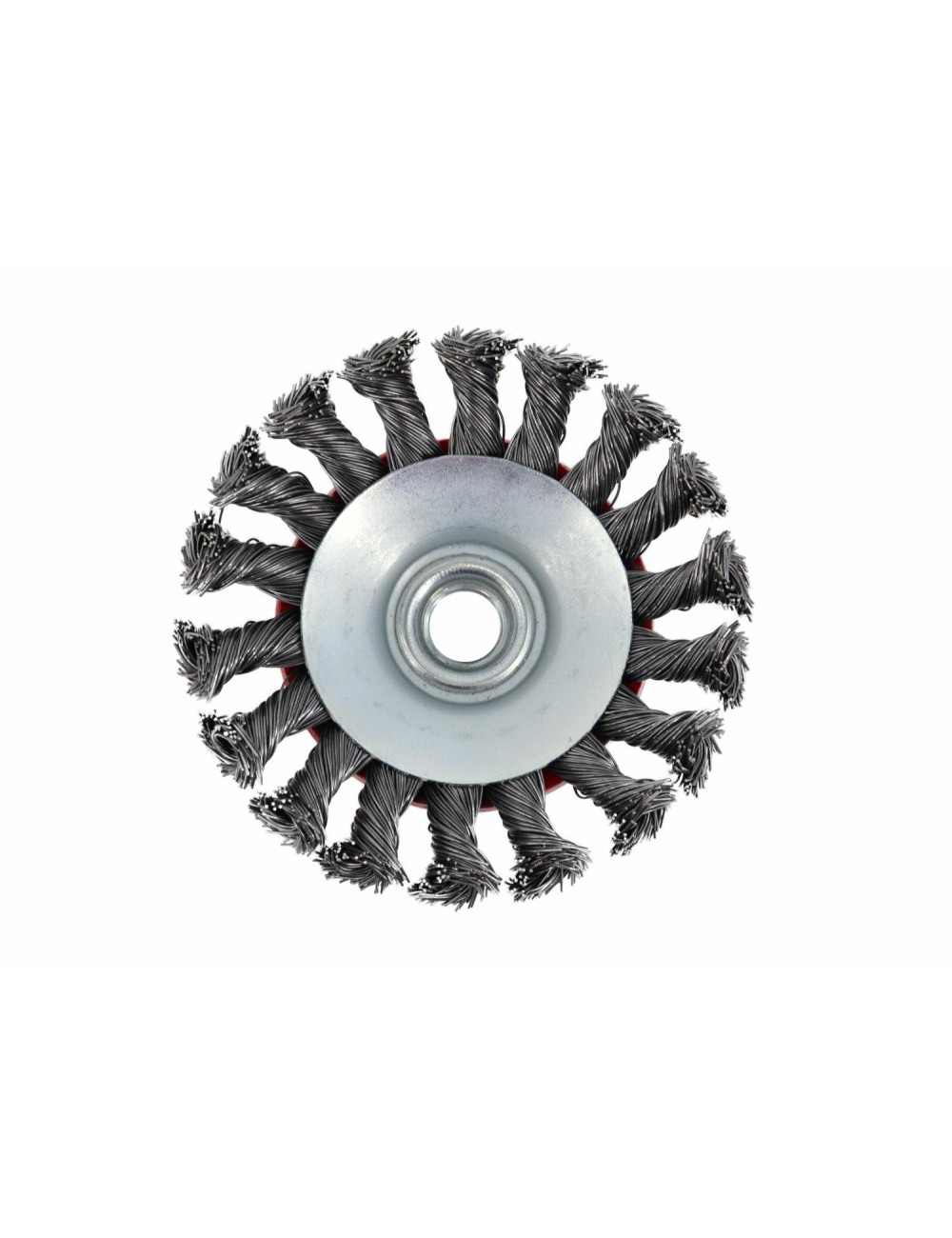 AWTOOLS SZCZOTKA STOŻKOWA 125mm M14 DRUT SKRĘCANY