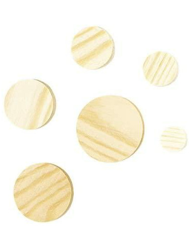 WOLFCRAFT PŁYTKA MASKUJĄCA 35mm SOSNOWA 10szt.