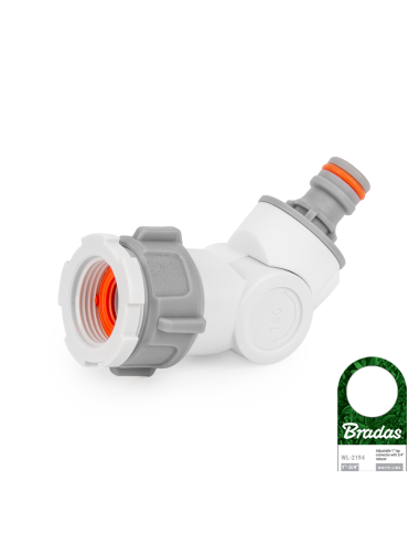 PRZYŁĄCZE NA KRAN REGULOWANE GW 1"-3/4" WHITE LINE