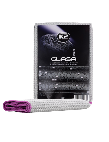 K2 MIKROFIBRA WAFLOWA DO SZYB GLASA PRO