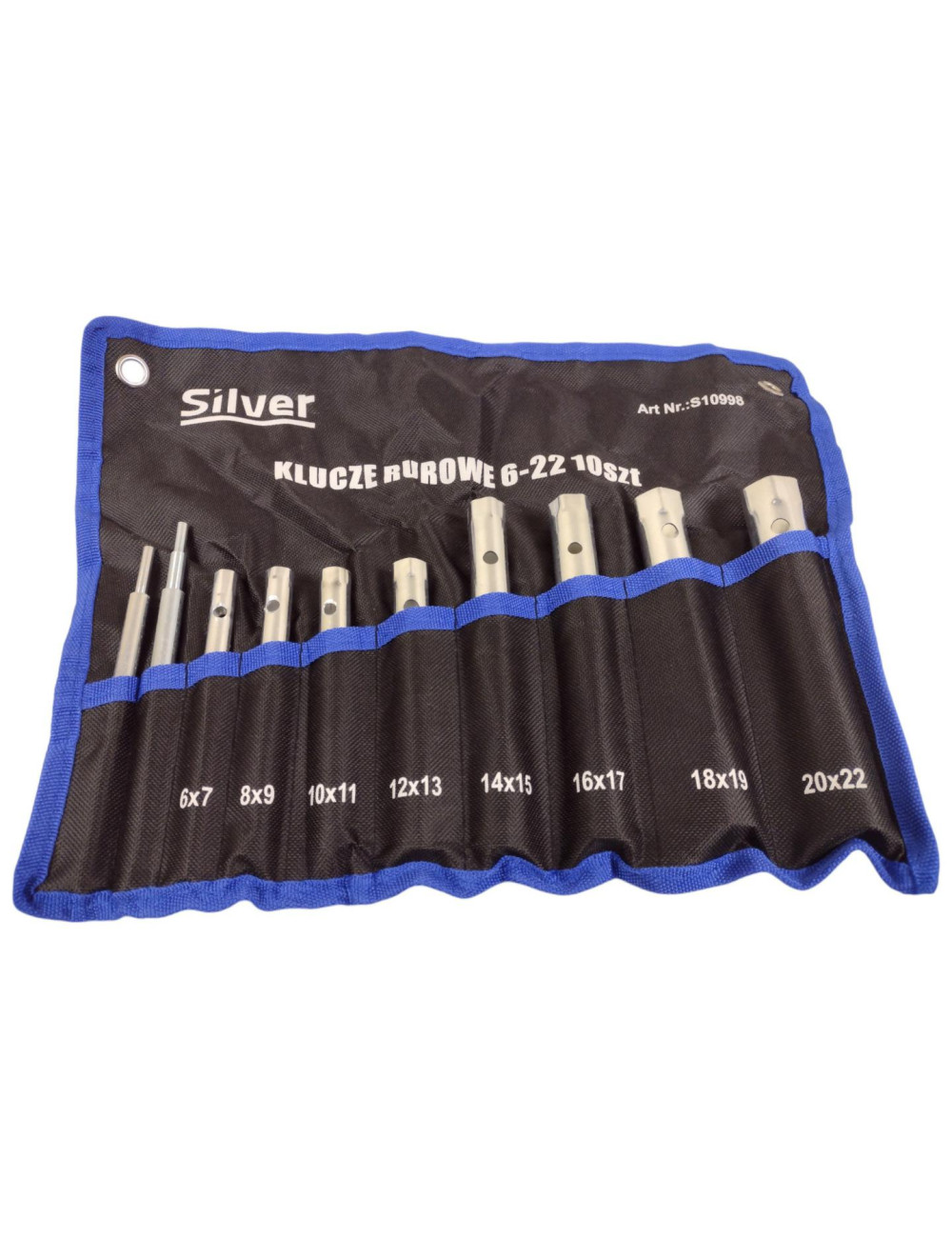 KLUCZE RUROWE 6-22mm SILVER