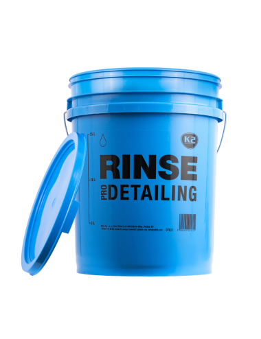 K2 WIADRO DETAILINGOWE 20 L NIEBIESKIE "RINSE"