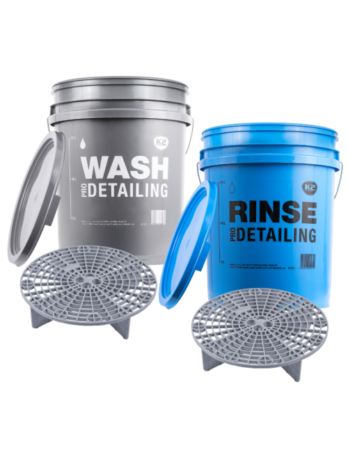 K2 WIADRO DETAILINGOWE 20 L NIEBIESKIE "RINSE"