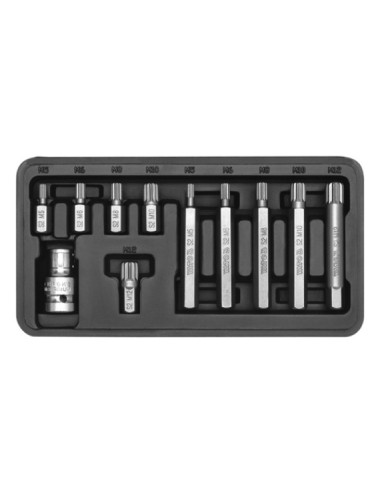 YATO KOŃCÓWKI SPLINE11cz. 0415