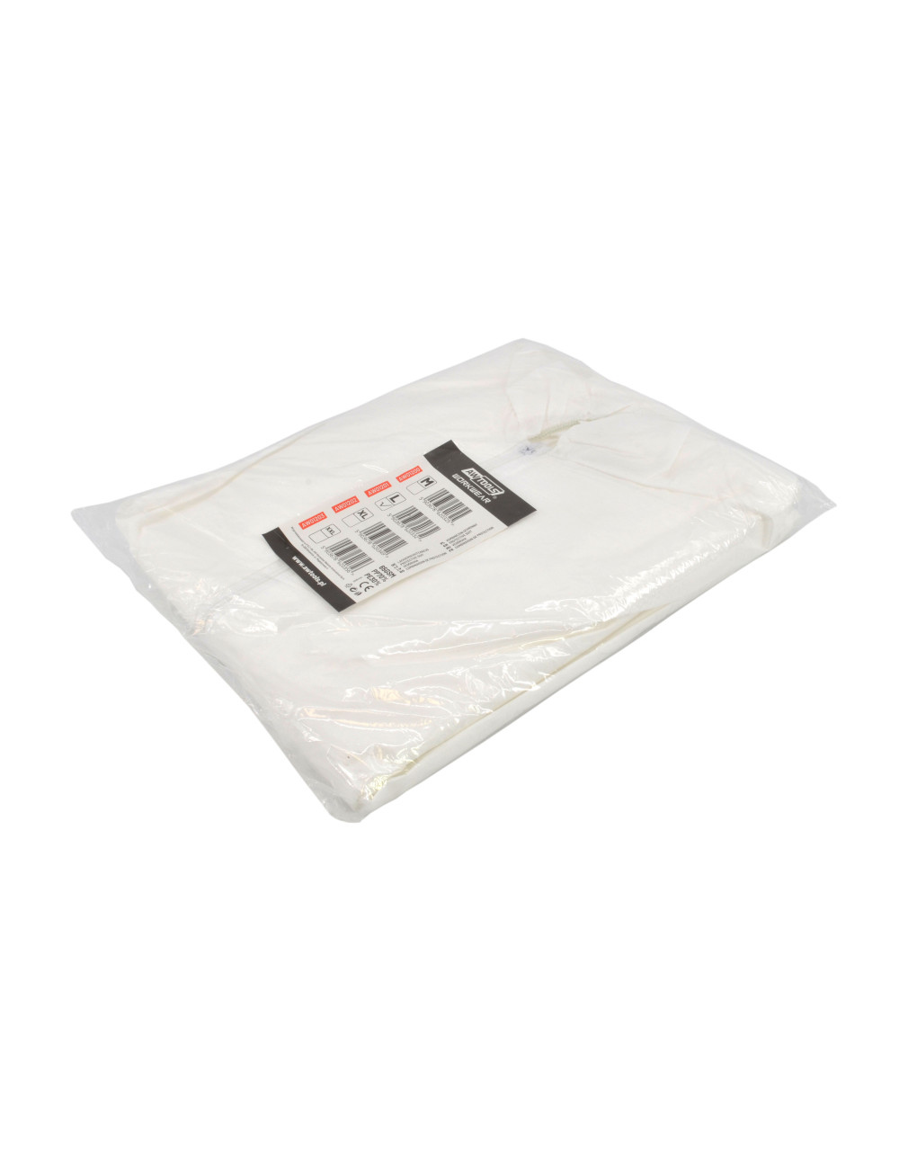 AWTOOLS KOMBINEZON JEDNORAZOWY BIAŁY L