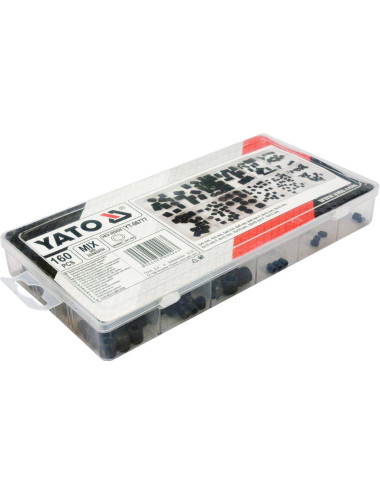 YATO ŚRUBY IMBUSOWE BEZ ŁBA USTAL.160szt.MIX