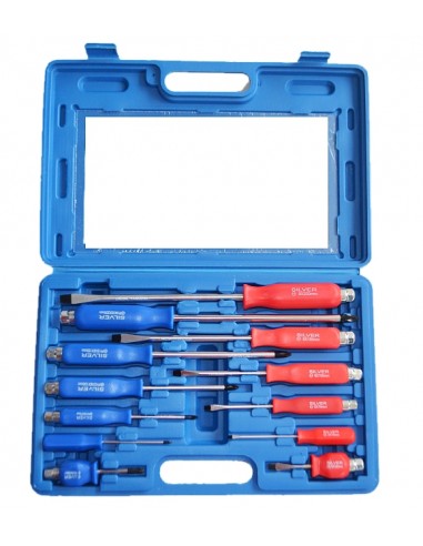 WKRĘTAKI DO POBIJANIA 12szt./SILVER