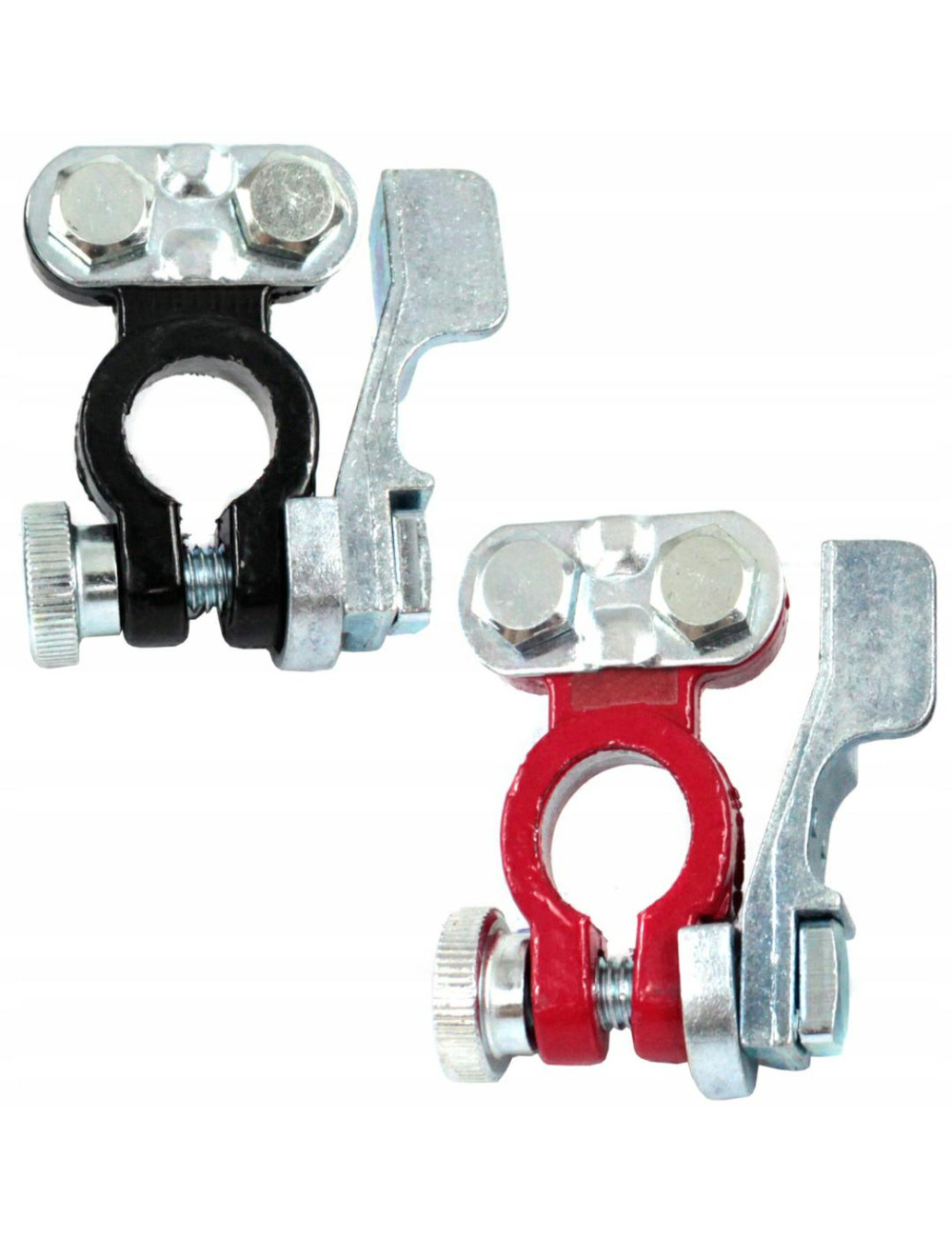 KLEMY AKUMULATOROWE 800A 2szt SILVER