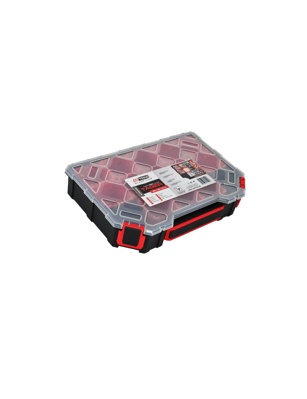AWTOOLS ORGANIZER TAGER MINI Z KUBEŁKAMI284x195x60mm