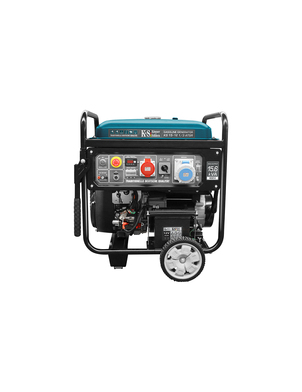 KS GENERATOR BENZYNOWY KS 15-1E 1 3 ATSR 12,0kW 230 400V, ROZRUCH ELEKTRYCZNY