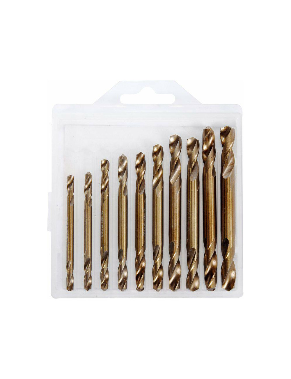 YATO WIERTŁA DO METALU DWUSTR.3-6mm 10szt.