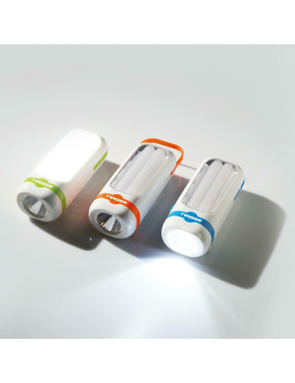 TIROSS LATARKA NA BATERIE 1W LED + 10SMD 90lm