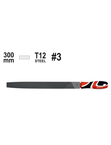 YATO PILNIK DO METALU PŁ.300mm #3 62331