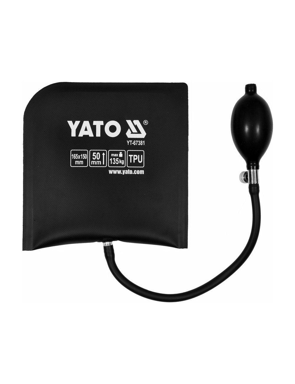 YATO PODUSZKA MONTAŻOWA 135kg 165x150mm