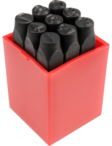 YATO ZNACZNIKI CYFROWE 9cz. NO 8mm 6855