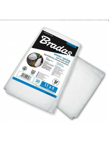 AGROWŁÓKNINA ZIMOWA BIAŁA 30g 1,6x 10m