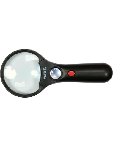 YATO LUPA DWIE SOCZEWKI 3X 45X PODŚWIETLENIE LED