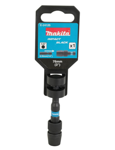 MAKITA UCHWYT DO KOŃCÓWEK WKRĘTARKOWYCH 76mm IMPACT BLACK