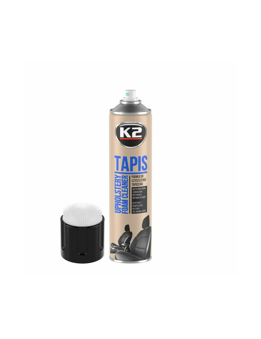 K2 PIANKA DO CZYSZCZENIA TAPICERKI TAPIS BRUSH 600ML