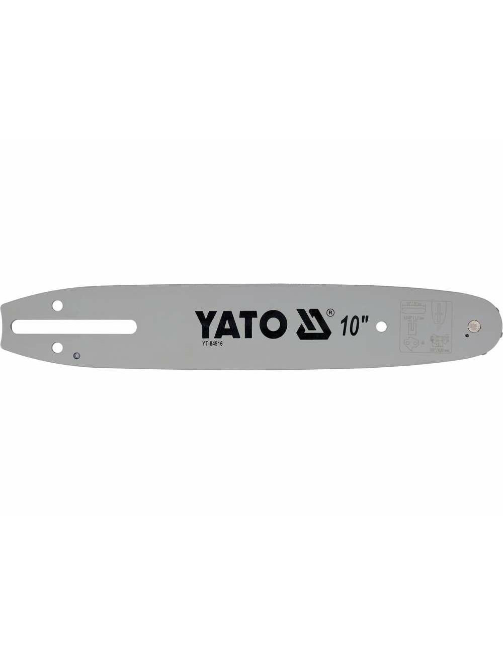 YATO PROWADNICA ŁAŃCUCHA 25cm (10") 3/8" 40 0.043" P