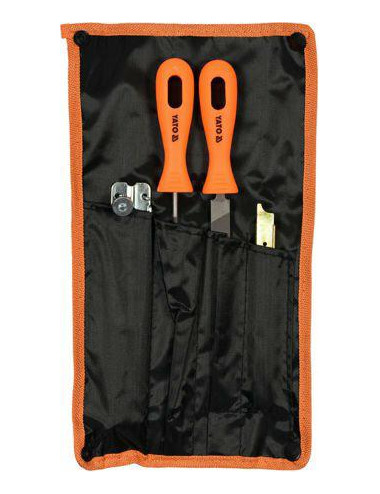 YATO ZESTAW DO OSTRZENA ŁAŃCUCHA 4,8mm KOMPLET 4cz.