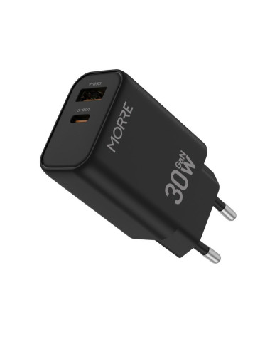 MORRE ŁADOWARKA USB USB-C 30W CZARNA
