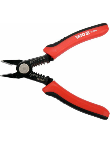 YATO OBCINAK ELEKTRYCZNY 140mm Z FUNKCJĄ ŚCIĄGANIA IZOLACJI
