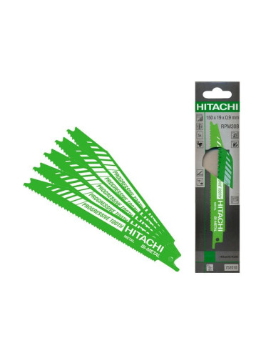 HIKOKI BRZESZCZOT DO PIŁ SZABLASTYCH RPM30B S123XF 150mm 5szt.