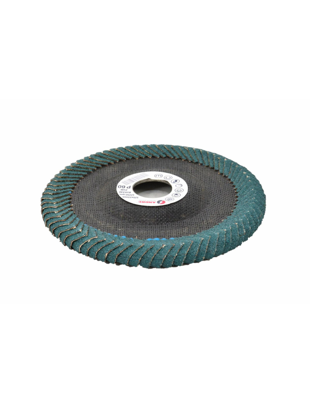 ANDRE ŚCIERNICA PACHWINOWA 125mm P60 ZUR CYRKONOWA PŁASKA