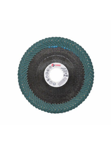 ANDRE ŚCIERNICA PACHWINOWA 125mm P60 ZUR CYRKONOWA PŁASKA